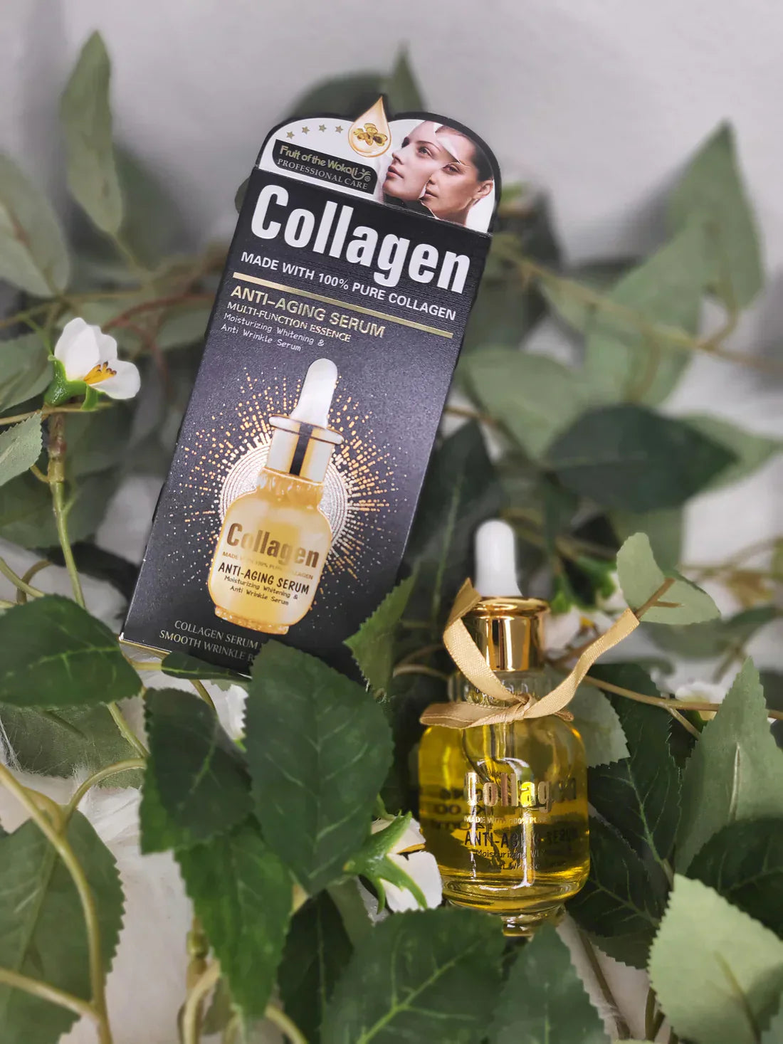 Dites adieu au relâchement, aux rides et aux imperfections grâce à notre sérum révolutionnaire à base du Collagène!