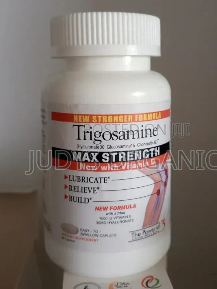 TRIGOSAMINE: CAPSULES POUR LE TRAITEMENT DEFINITIF DES DOULEURS ARTICULAIRES ET ARTHROSES.