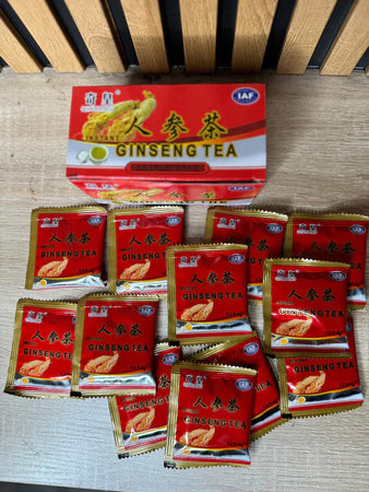 BOITE DE GINSENG TEA NATUREL  ( 12 thé ) AUJOURD'HUI (Satisfait ou remboursé )