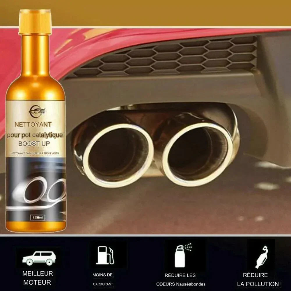 Nettoyant magique pour convertisseur catalytique.