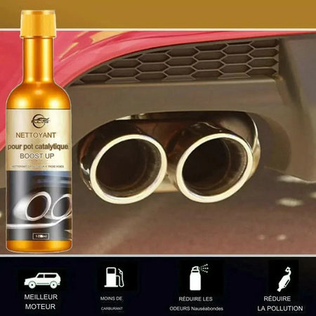 Nettoyant magique pour convertisseur catalytique.