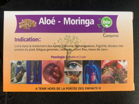 Capsules à base du Moringa (100 Capsules dans la boite)